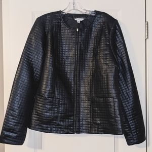 Prophecy Black Zip Front Jacket